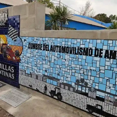 Mural por las primeras 500 Millas Argentinas