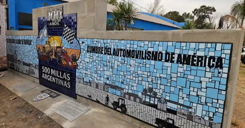 Mural por las primeras 500 Millas Argentinas