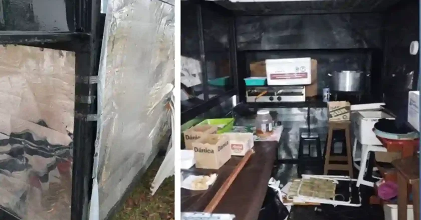 Sunchales: recuperan elementos robados de un carro gastronómico
