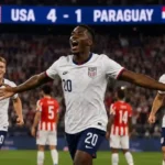 Mundial2026: Estados Unidos aplasta a Paraguay con doblete de Balogun
