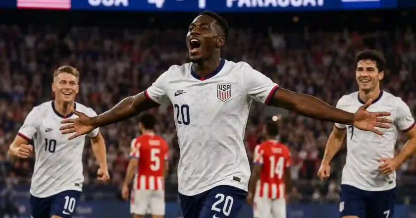 Mundial2026: Estados Unidos aplasta a Paraguay con doblete de Balogun