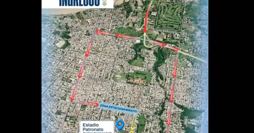 Paraná: así serán los accesos y controles para el partido del domingo