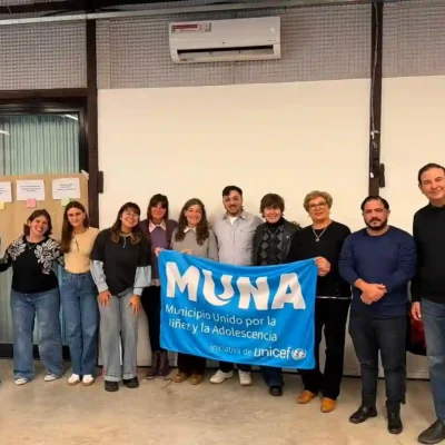 Rafaela recibió la visita de UNICEF para evaluar los avances del programa MUNA