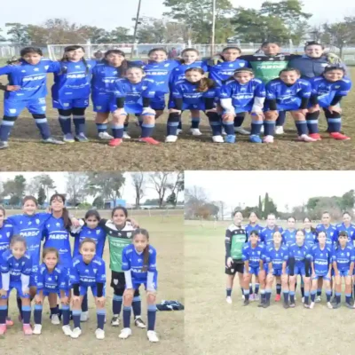 Femenino: Atlético logró triple campeonato en el Apertura de inferiores