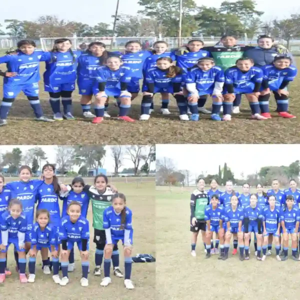 Femenino: Atlético logró triple campeonato en el Apertura de inferiores