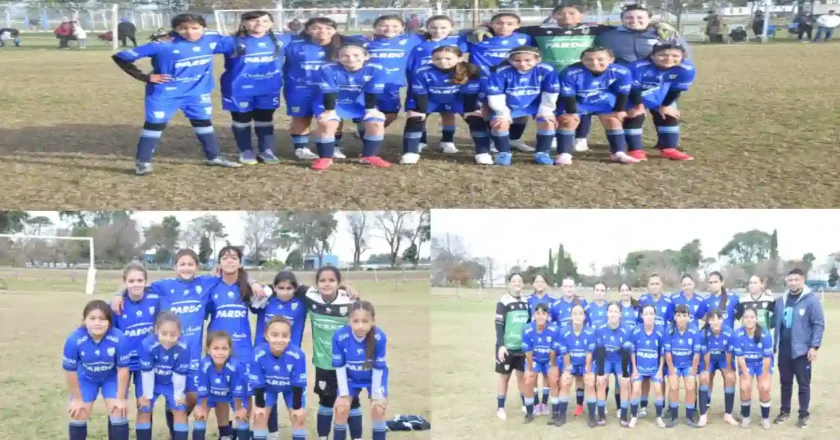 Femenino: Atlético logró triple campeonato en el Apertura de inferiores