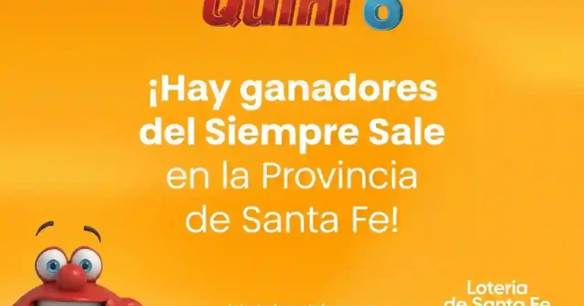 Quini 6: otro rafaelino gana más de $22 millones en Siempre Sale