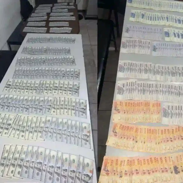 Tacural: secuestran más de 31 mil dólares y $2 millones en un control sobre la Ruta 34