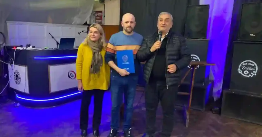 Calvo destacó la iniciativa para fortalecer la actividad bochofila y el trabajo institucional en Maria Juana