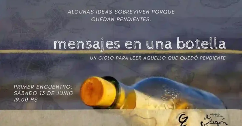 El Bodegón presenta el ciclo de charlas «Mensajes en una botella»