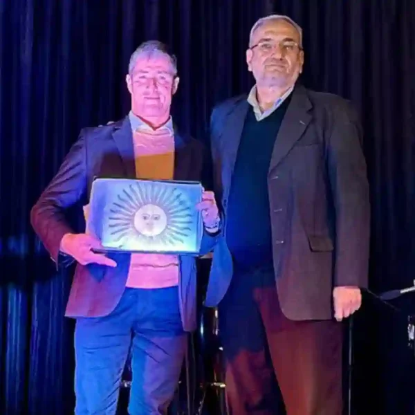 Calvo celebró junto a la comunidad de Lehmann las fiestas patronales y el 145° aniversario de la localidad