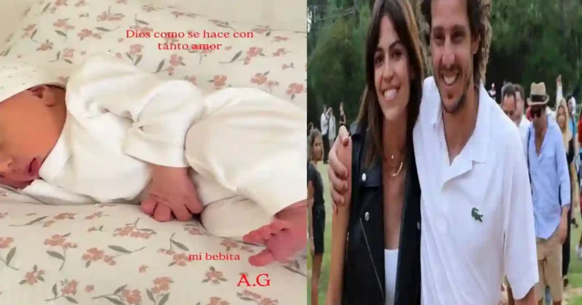 Gastón Gaudio fue padre por segunda vez y presentó a su bebé en redes sociales