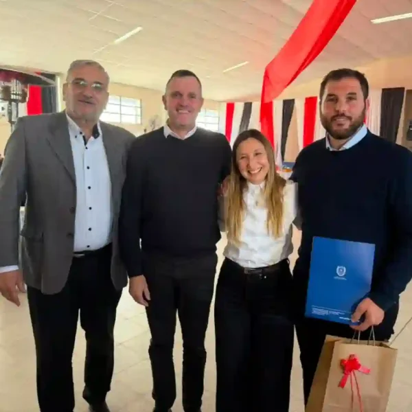 EL SENADOR CALVO PARTICIPÓ DE LAS FIESTAS PATRONALES DE BAUER Y SIGEL