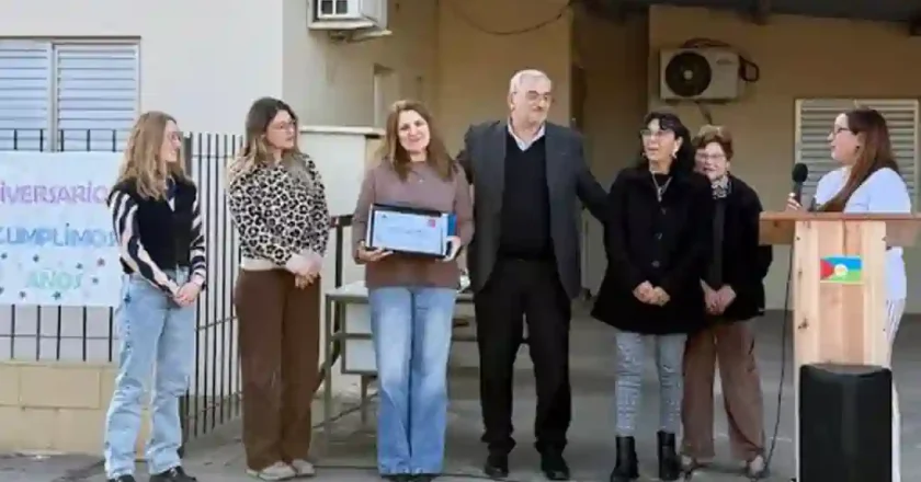 Alcides Calvo destacó el trabajo del samco de Coronel Fraga en el marco del 20° aniversario de su creación