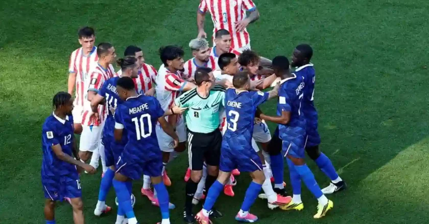 Francia sufrió pero venció 1-0 a Paraguay y enfrentará a Marruecos en cuartos