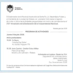 Celebraciones por el 210º aniversario de la Independencia Nacional