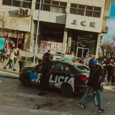 Incidentes y peleas empañaron los festejos por el triunfo de Argentina en el centro de Rafaela