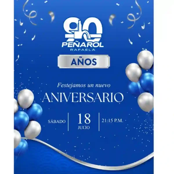 Peñarol celebra sus 90 años con una gran cena-show en Villa Rosas