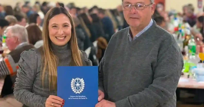 Colonia Bigand celebró sus fiestas patronales y el senador Alcides Calvo acompañó a la comunidad
