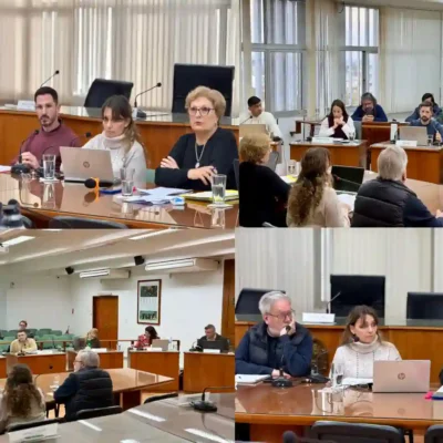 Los concejales recibieron a funcionarios municipales para abordar diferentes proyectos