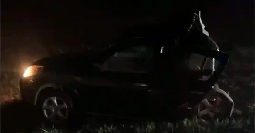 Ceres: un choque por alcance en la Ruta 34 dejó un conductor con lesiones graves