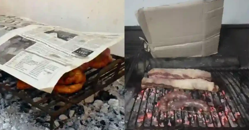 ¿Conviene tapar el asado con papel de diario? El método que divide a los parrilleros