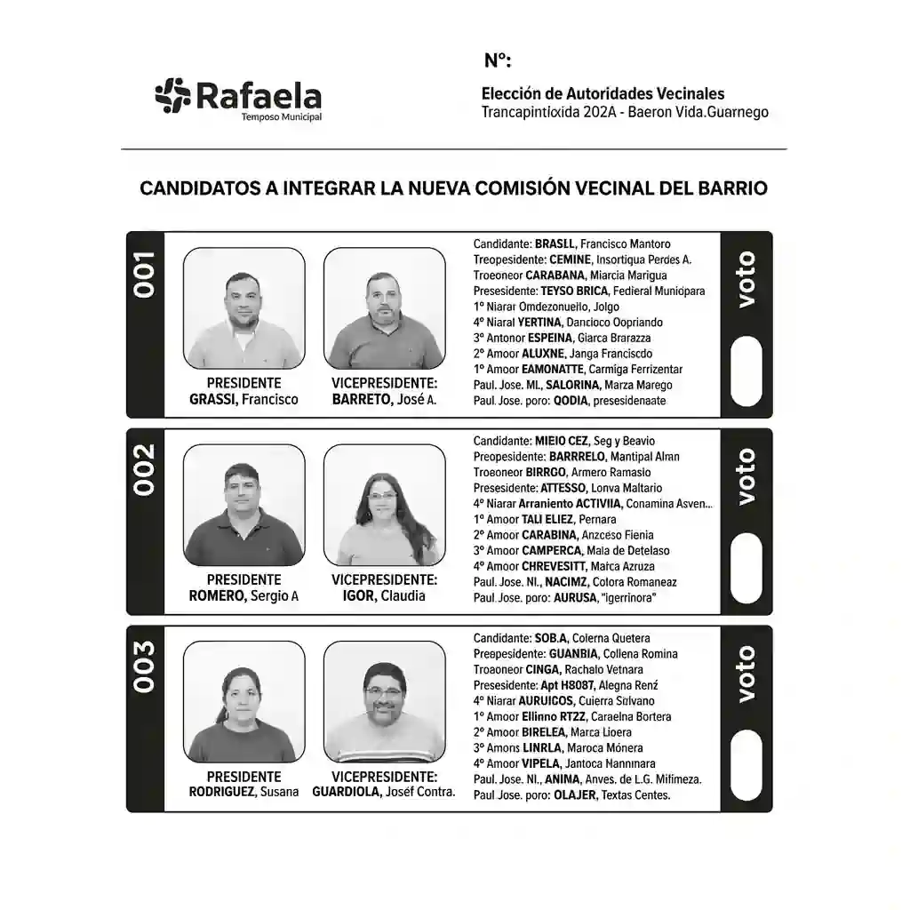 Villa Dominga elige nuevas autoridades vecinales: este domingo votan con boleta única 1 Villa Dominga elige nuevas autoridades vecinales: este domingo votan con boleta única
