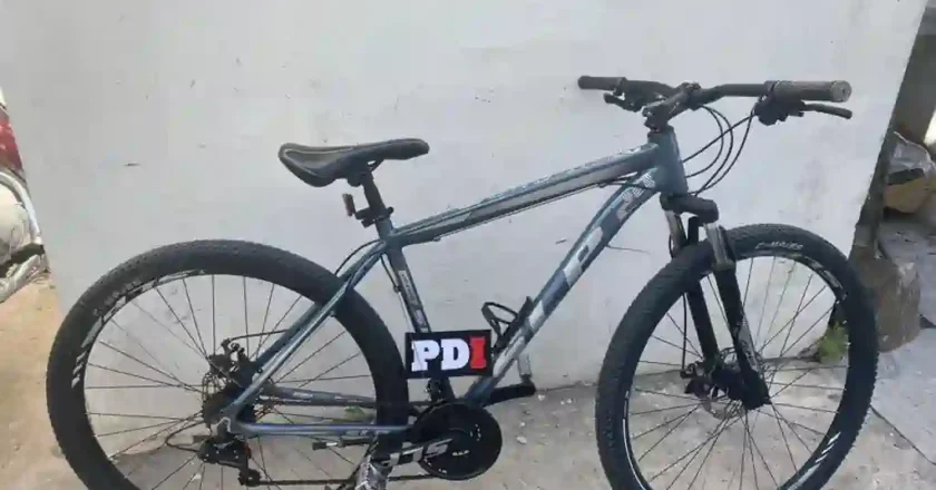 Recuperan una bicicleta sustraída en Rafaela tras seguimiento de cámaras y trabajo coordinado
