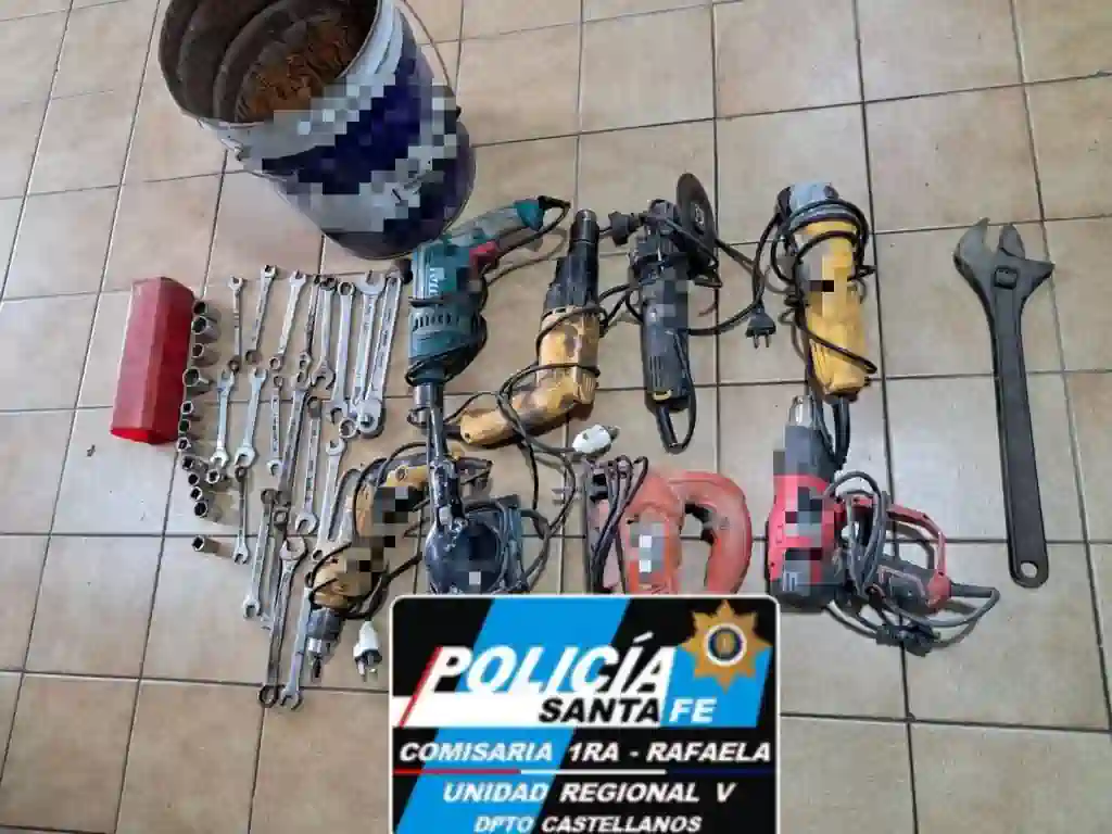 Robo en barrio Villa Rosas: fue aprehendido tras sustraer herramientas de un galpón 1 Robo en barrio Villa Rosas: fue aprehendido tras sustraer herramientas de un galpón