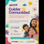Jornada “Cuidar en comunidad” en el marco del Mes de la Infancias