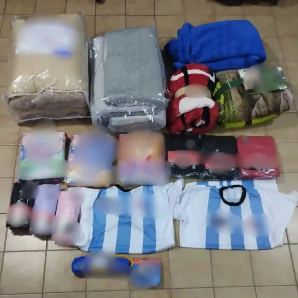 Rafaela: detuvieron a un hombre con textiles que habían sido robados