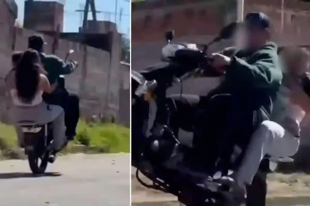 Catamarca: investigan a una pareja por llevar a un bebé en moto 1 Catamarca: investigan a una pareja por llevar a un bebé en moto