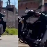 Catamarca: investigan a una pareja por llevar a un bebé en moto