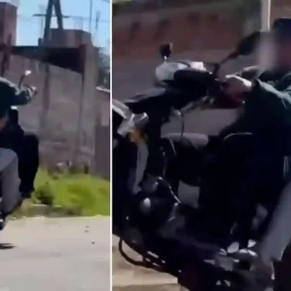 Catamarca: investigan a una pareja por llevar a un bebé en moto