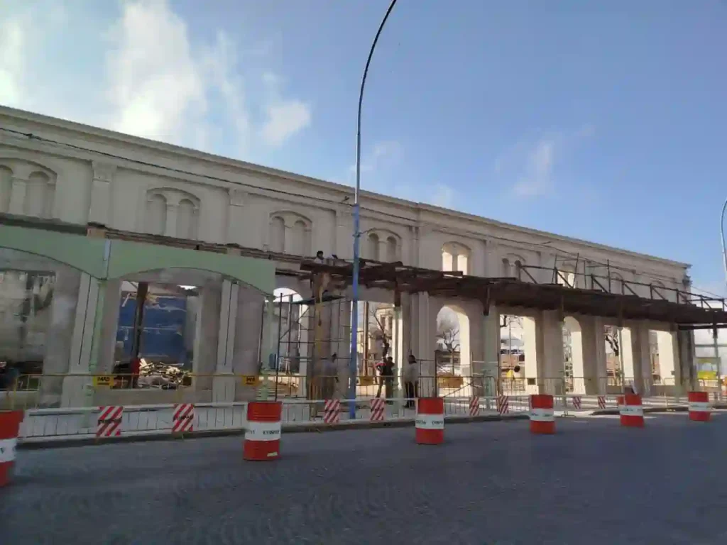 La transformación de la Recova Ripamonti entra en su etapa final con nuevas veredas y la instalación del techo 1 La transformación de la Recova Ripamonti entra en su etapa final con nuevas veredas y la instalación del techo