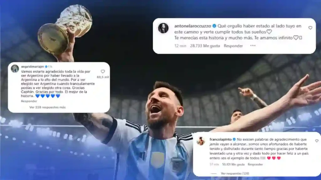 Messi se retiró de la Selección: los emotivos mensajes que recibió 1 Messi se retiró de la Selección: los emotivos mensajes que recibió