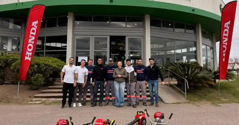 Personal municipal se capacitó en el manejo de equipos para espacios verdes