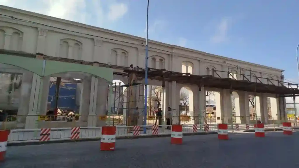 Rafaela: vuelve a habilitarse la vereda de los ex Almacenes Ripamonti