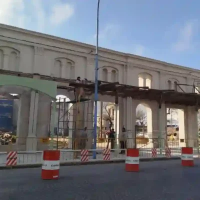 Rafaela: vuelve a habilitarse la vereda de los ex Almacenes Ripamonti