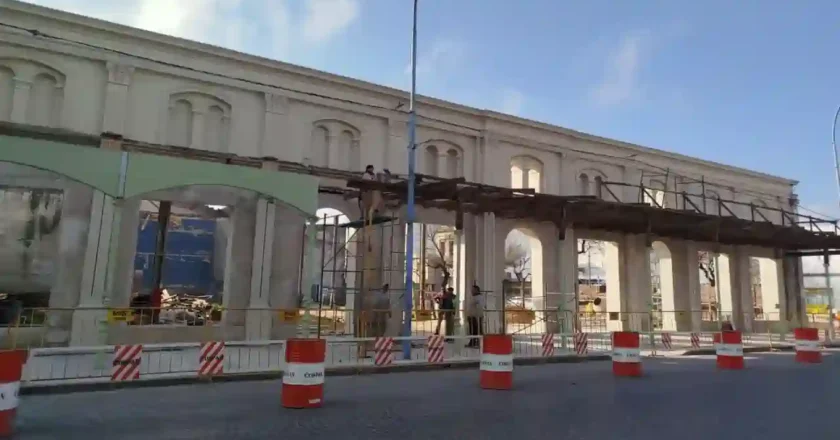 Rafaela: vuelve a habilitarse la vereda de los ex Almacenes Ripamonti