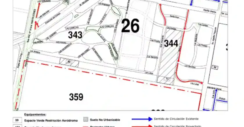 Desde este jueves habrá nuevos sentidos únicos de circulación en distintos sectores de Rafaela