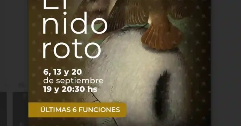 Últimas funciones de “El nido roto” en La Máscara