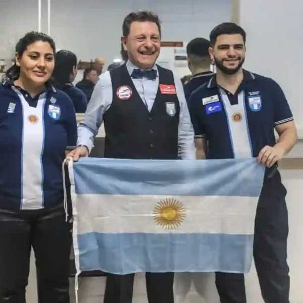 Billar: Argentina logró la primera medalla de oro de los Juegos Suramericanos 2026