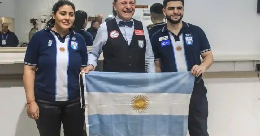 Billar: Argentina logró la primera medalla de oro de los Juegos Suramericanos 2026