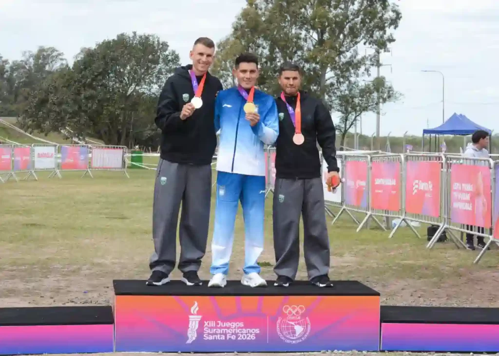 Fernando Contreras hizo historia en Rafaela: ganó el oro en Mountain Bike y emocionó a todos con su dedicatoria