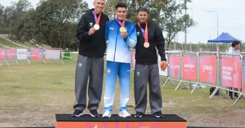 Fernando Contreras hizo historia en Rafaela: ganó el oro en Mountain Bike y emocionó a todos con su dedicatoria