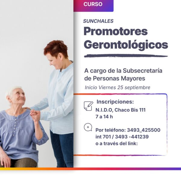 El municipio impulsa un Curso de Promotores Gerontológicos