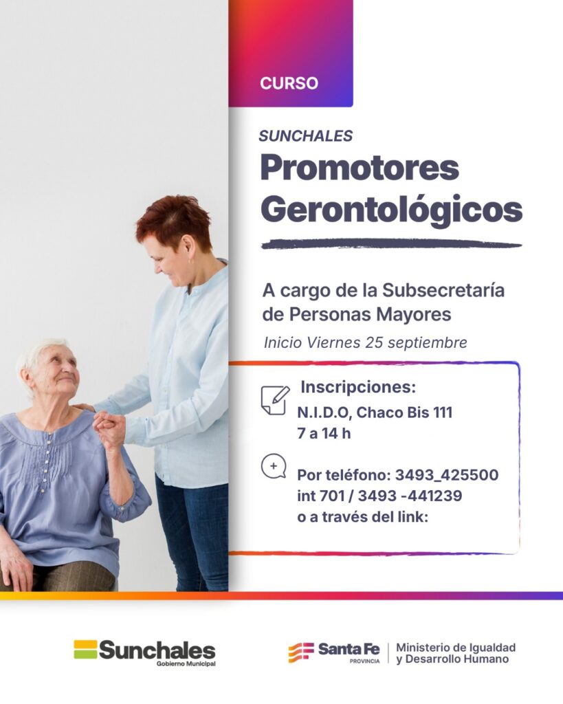 El municipio impulsa un Curso de Promotores Gerontológicos 1 El municipio impulsa un Curso de Promotores Gerontológicos