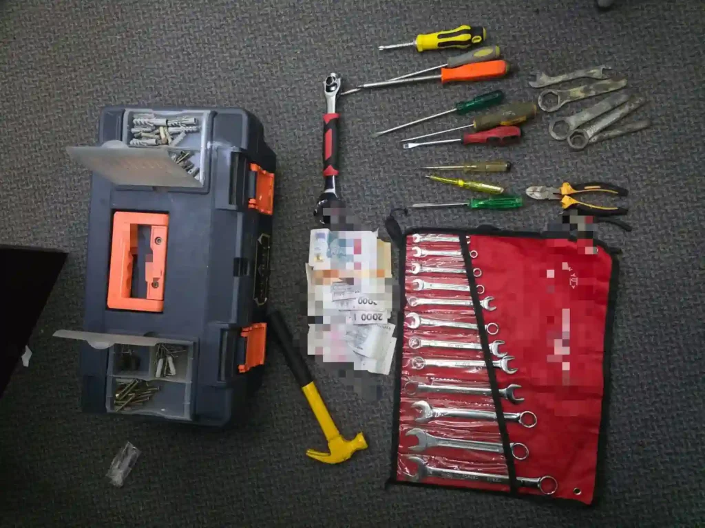 Detuvieron a un hombre y recuperaron una caja de herramientas robada en Rafaela 1 Detuvieron a un hombre y recuperaron una caja de herramientas robada en Rafaela