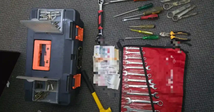 Detuvieron a un hombre y recuperaron una caja de herramientas robada en Rafaela
